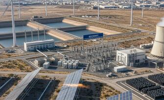 Immagine industria energia e stoccaggio